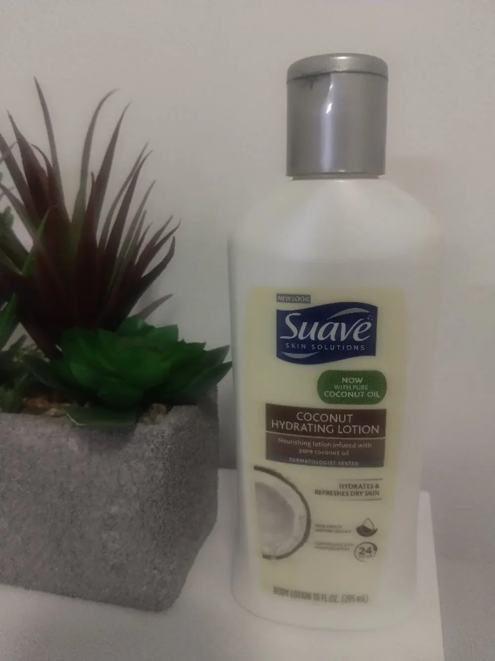 Suave Body Lotion Coconut Oil Hydrating Nourishing (Pack of Two)